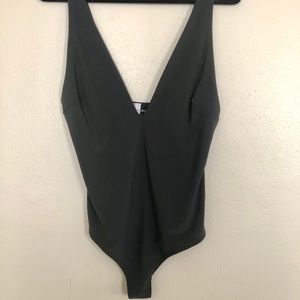 V-neck Bodysuit